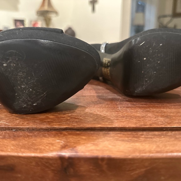 ALDO- Suede /Rhinestone Booties - Picture 5 of 5